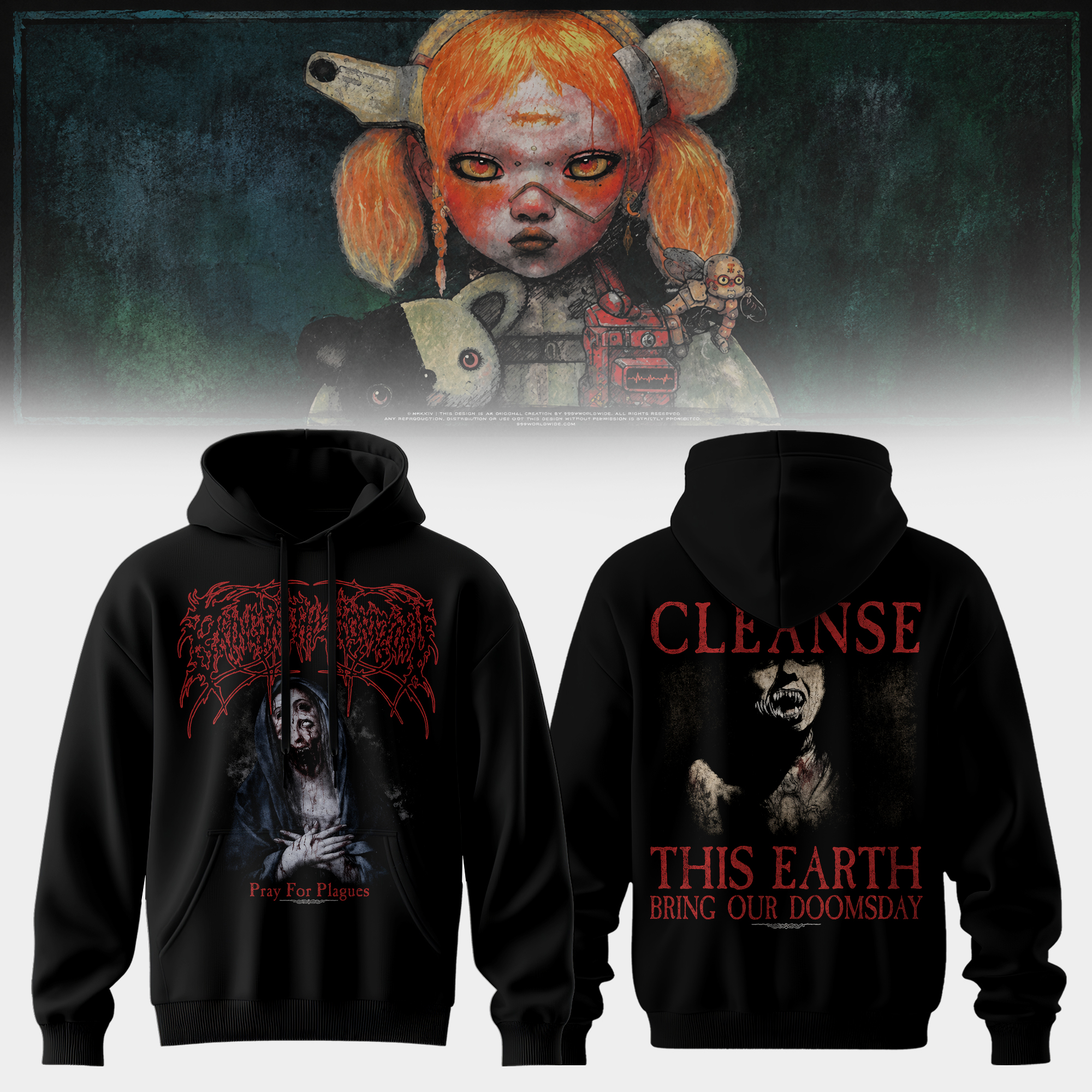 Bring Me The Horizon Official Inspired Collection Exclusive Casual Hoodie