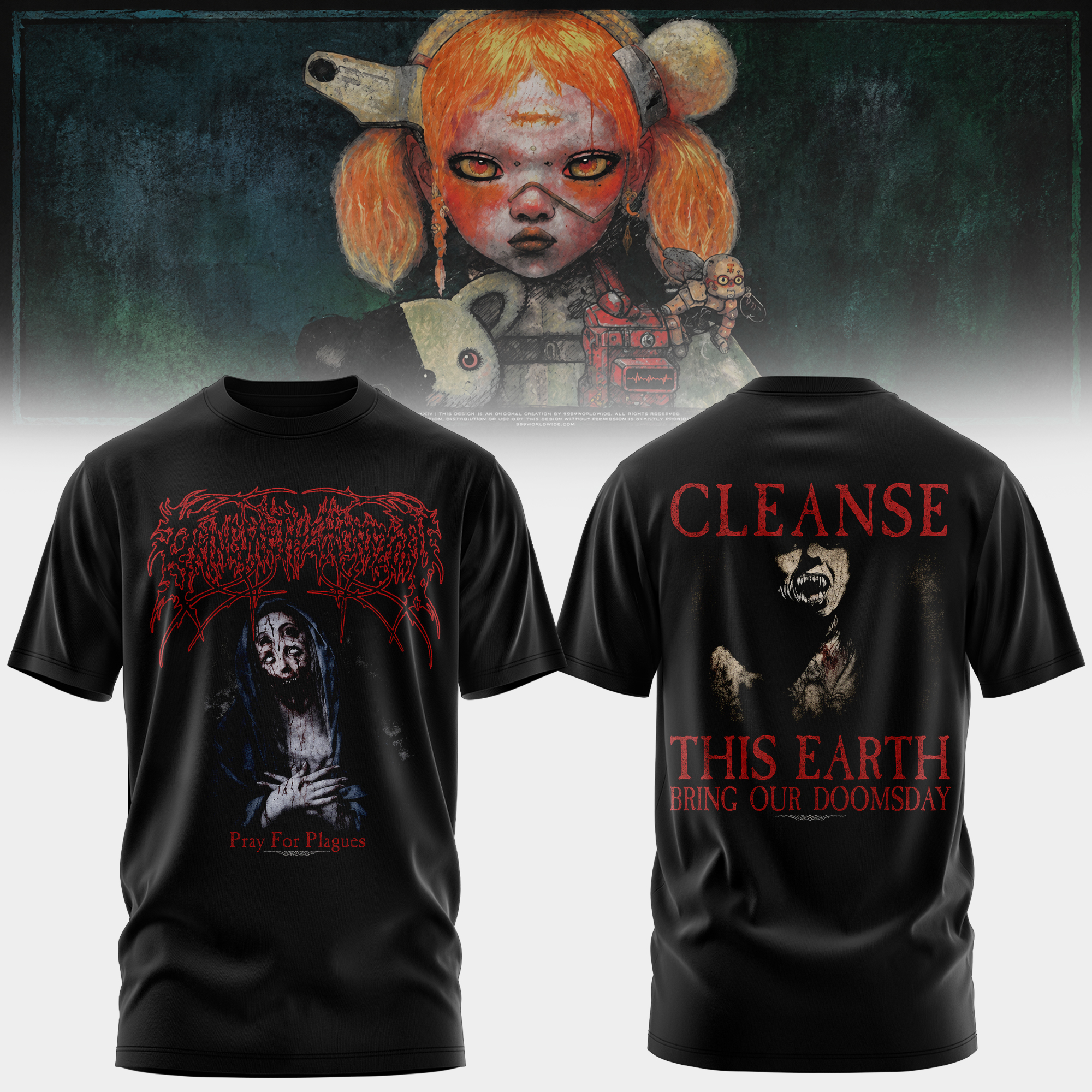 Bring Me The Horizon Official Inspired Collection Premium High Top Tshirt