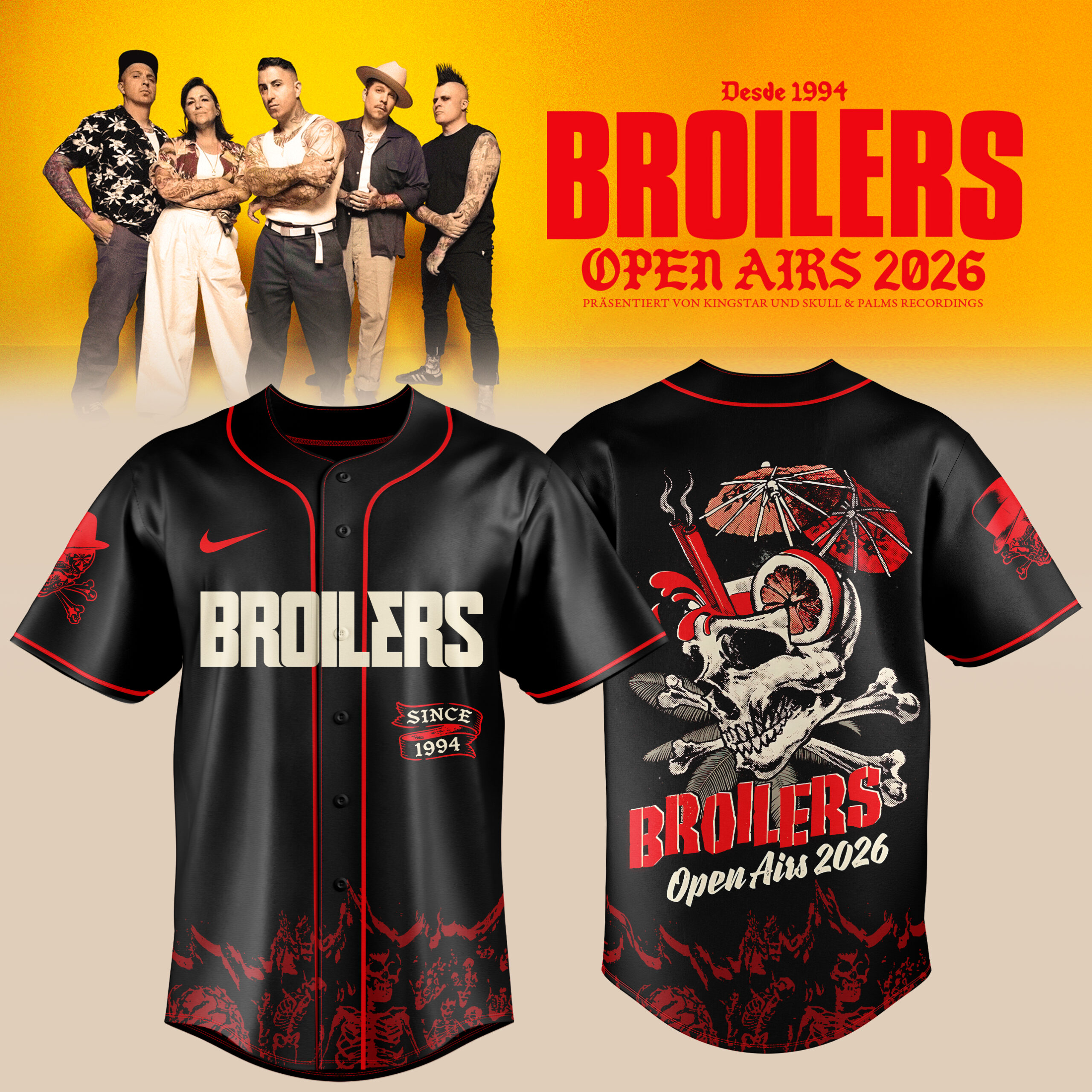 Brlrs Open Airs 2026 All Over Print Baseball Jersey Concert Fan Apparel 1 - Unicasport Brlrs Open Airs 2026 All Over Print Baseball Jersey Concert Fan Apparel