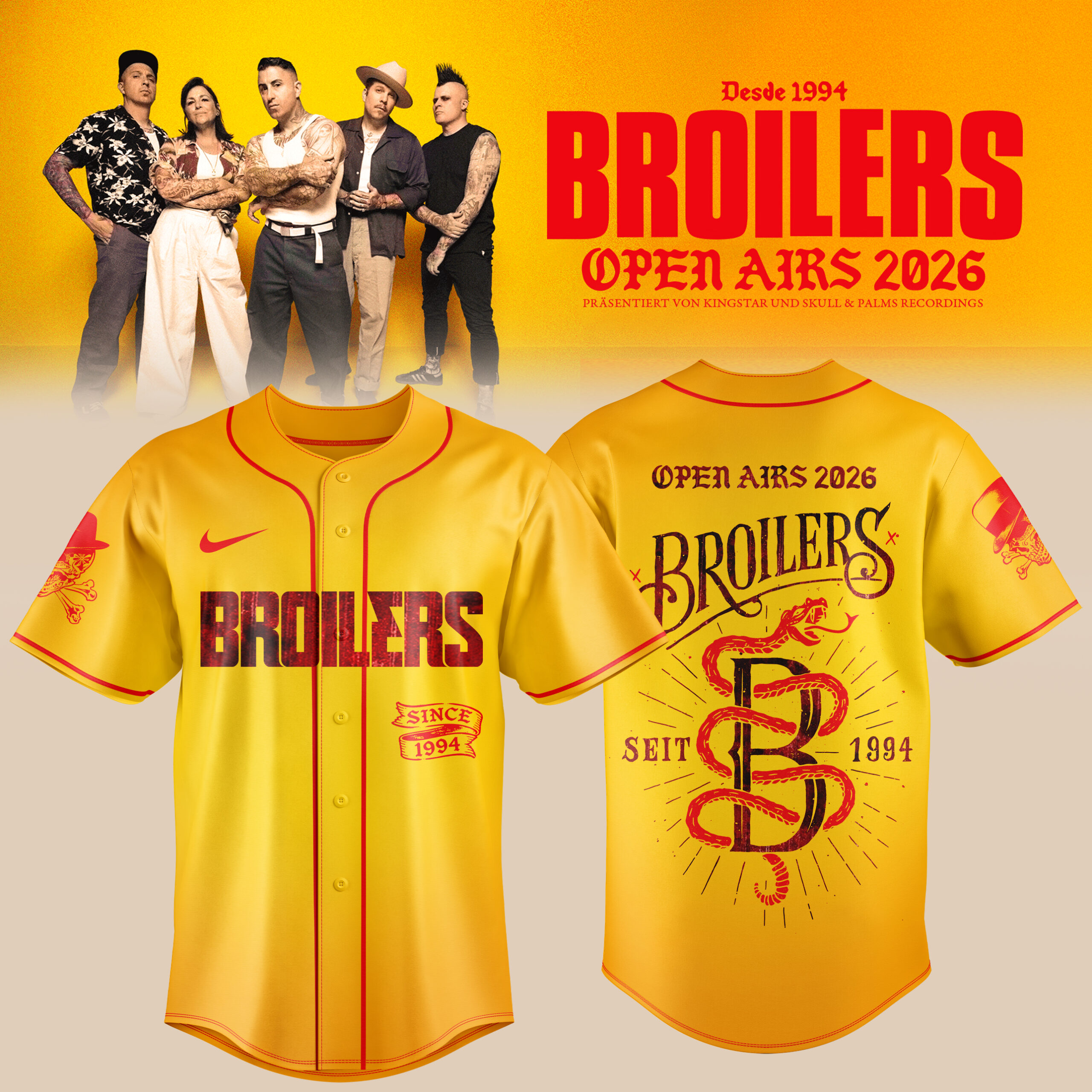 Brlrs Open Airs 2026 Graphic Baseball Jersey Live Music Festival Fanwear 2 - Unicasport Brlrs Open Airs 2026 Graphic Baseball Jersey Live Music Festival Fanwear