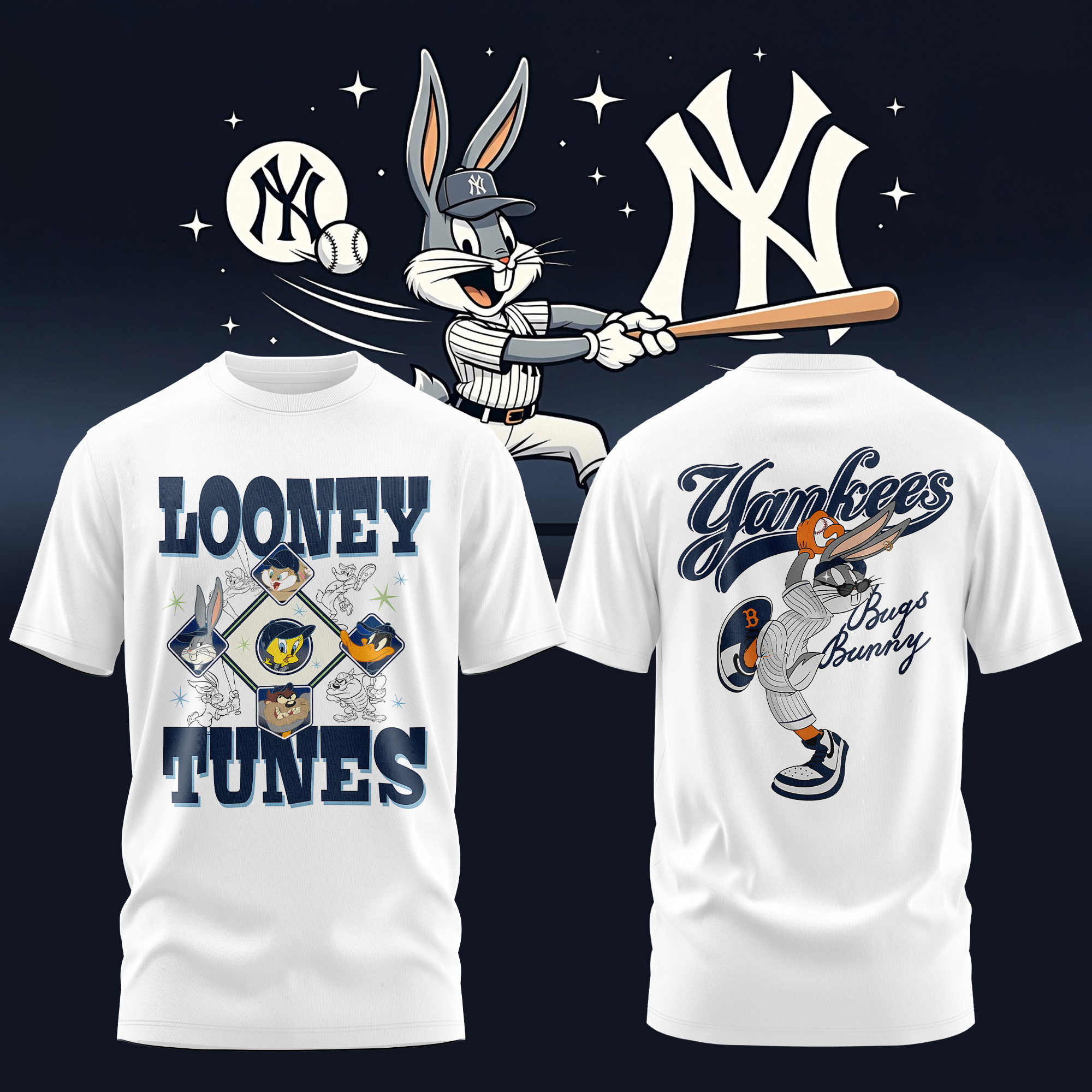 Bronx Toons Limited Edition Graphic Fan Collection Shirt