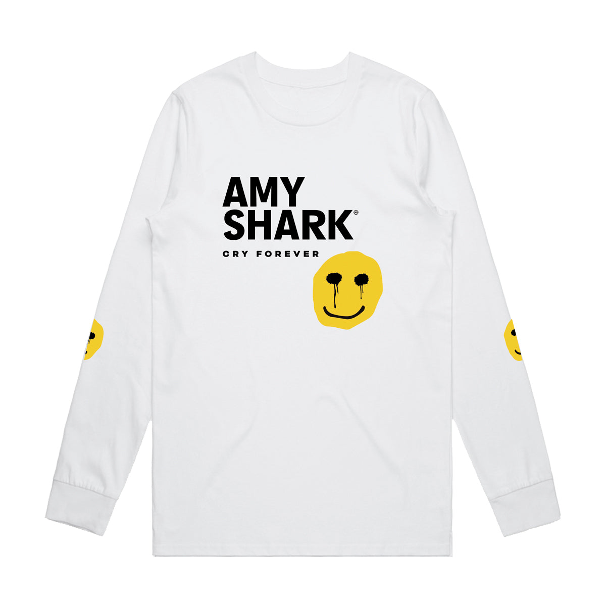 Cry Forever Long Sleeve, Army Shark Sunday Sadness Long Sleeeve