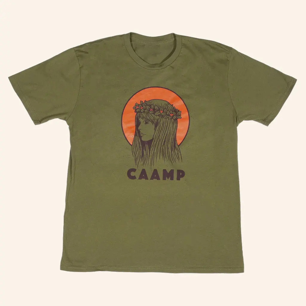 Caamp Merch Misty Military Green TShirt Present For Wife
