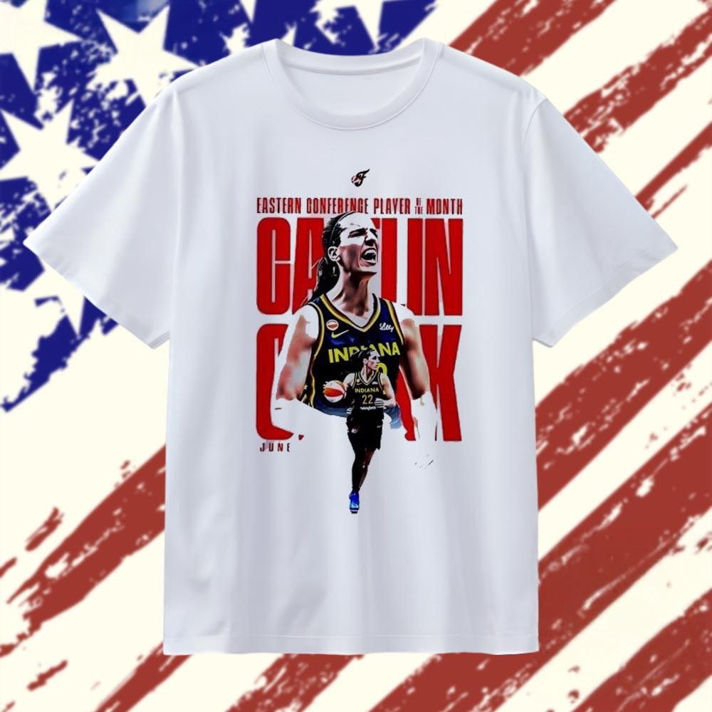 Caitlin Clark Eastern Conference Player Of The Month Fan Graphic T Shirt