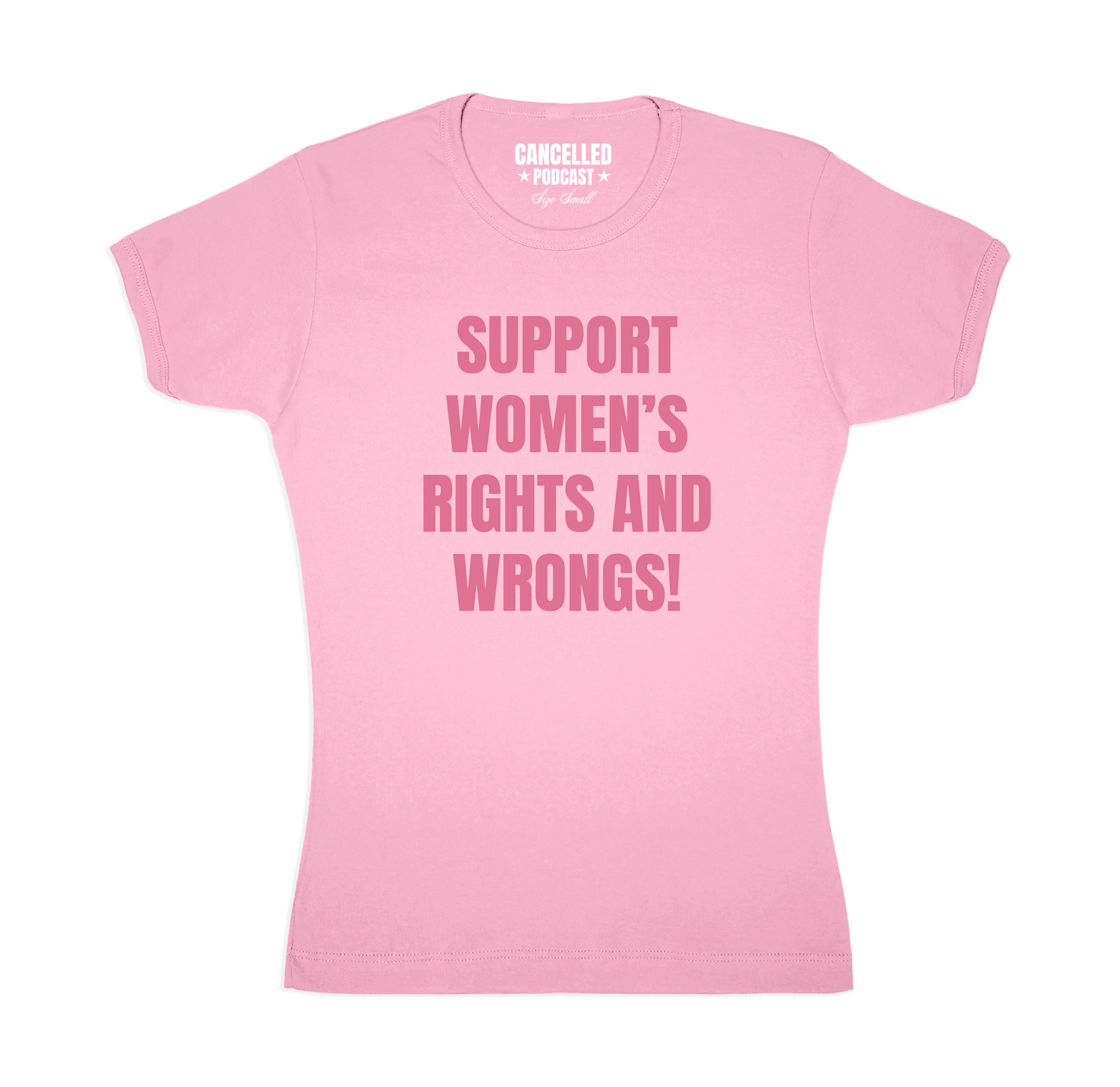 Cancelled Podcast Merch Shirt Support WomenS Rights And Wrongs TShirt Gifts For Music Fan