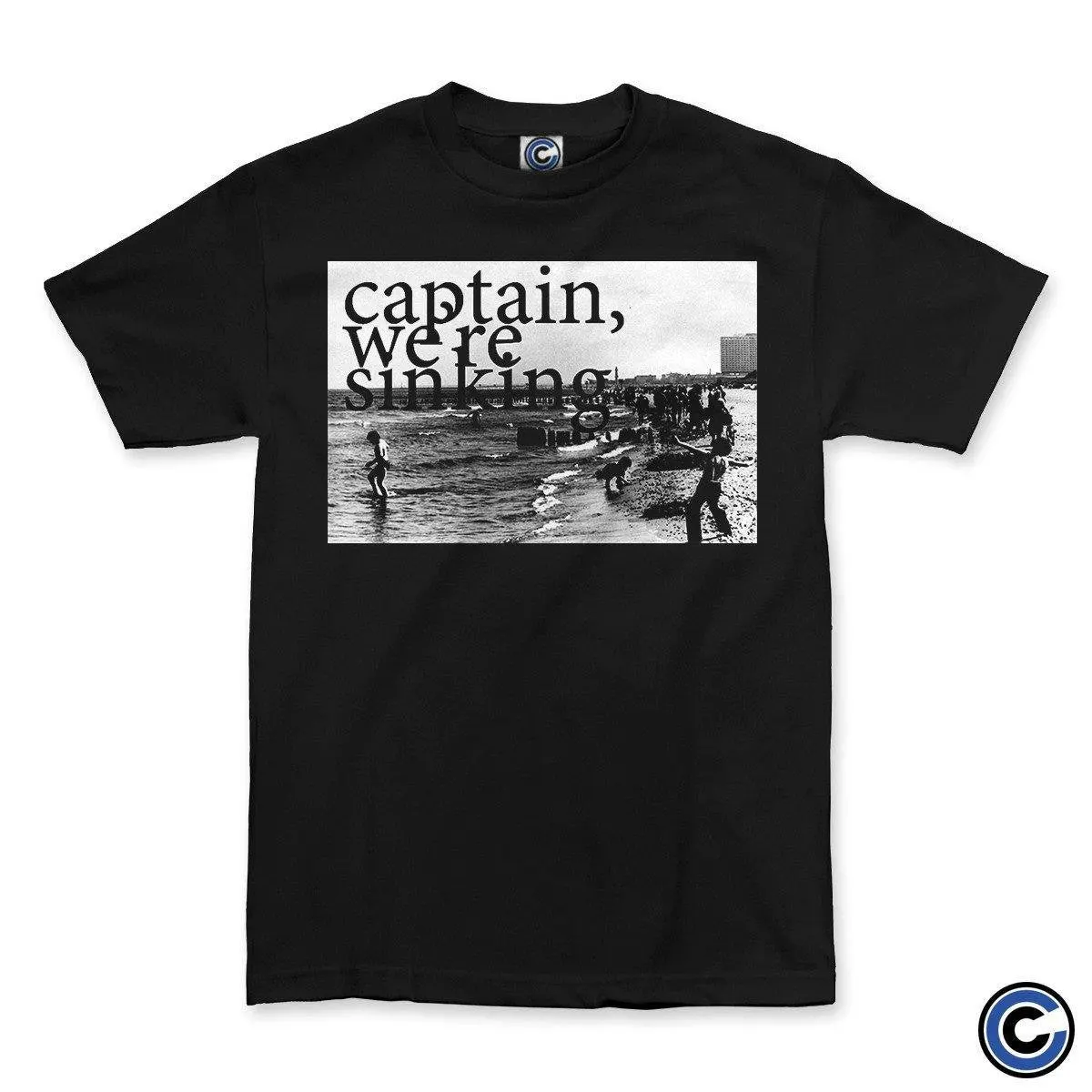 Captain Were Sinking Merch Beach Shirt Captain Were Sinking Shirt