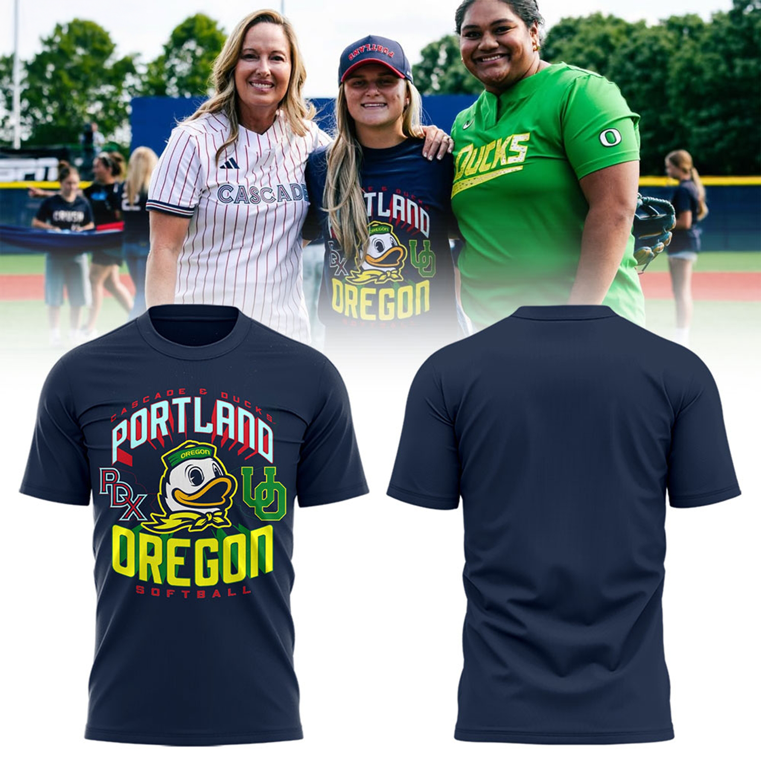 Cascade x Ducks Softball Limited Edition Graphic TShirt