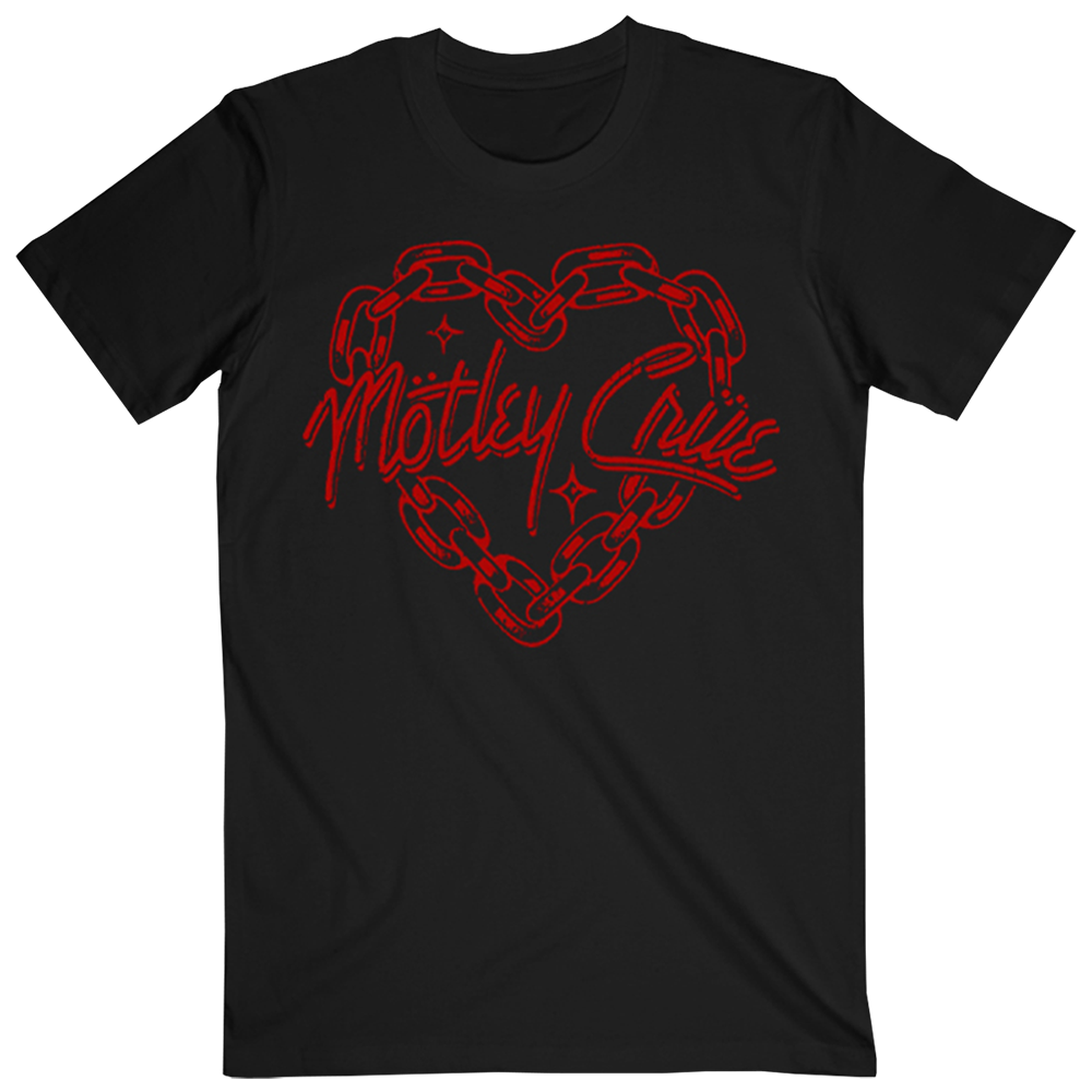 Chain Heart Tee Grunge Goth Aesthetic Graphic T Shirt Y2K Edgy Punk Style Streetwear Gift for Women and Teens