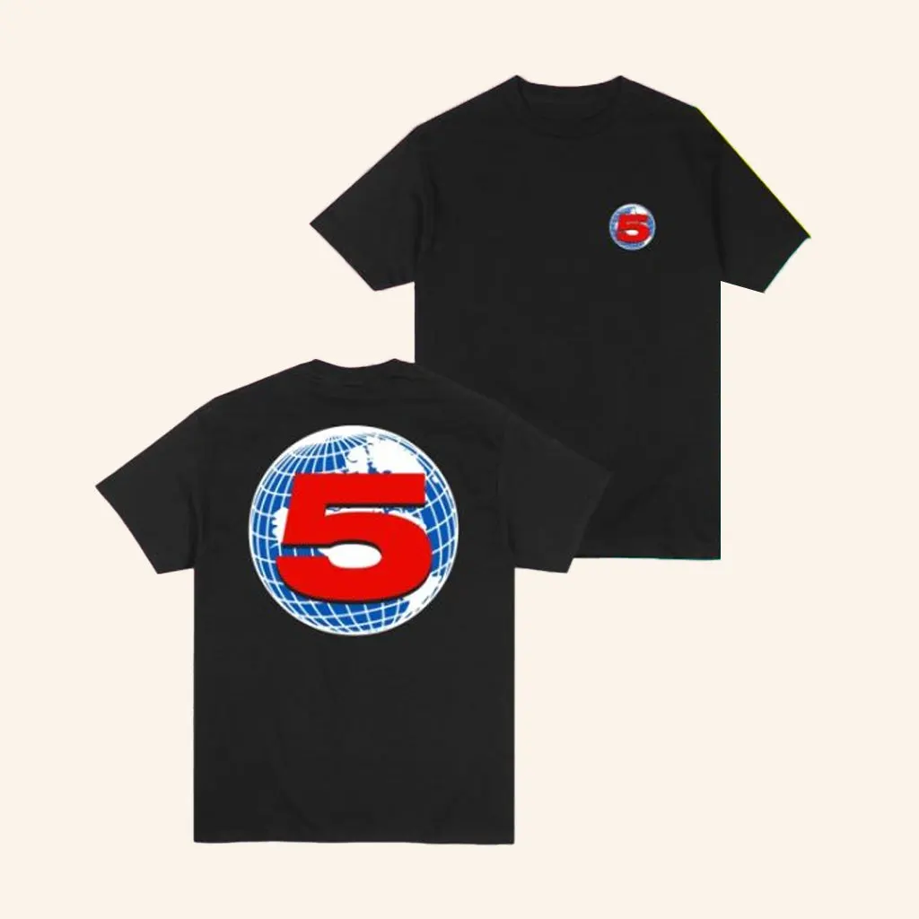 Channel 5 Merch Channel 5 Black TShirt Gifts For Friends