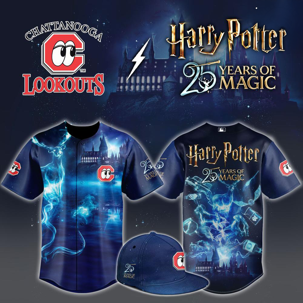 Chattanooga Lookouts x Harry Potter 2026 Limited Edition Baseball Jersey