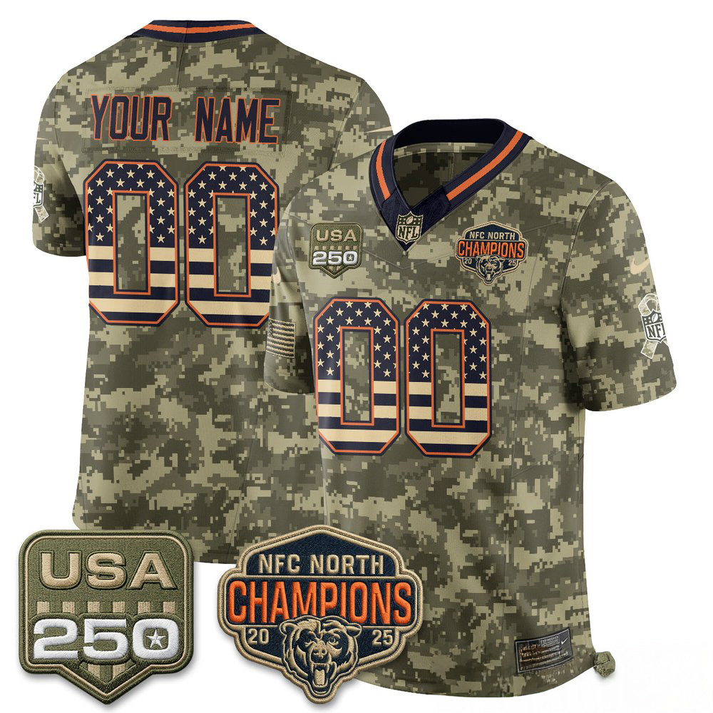 Chicago Bears 2026 Salute To Service Custom Stitched Football Jersey Fanwear 1 - Unicasport Chicago Bears 2026 Salute To Service Custom Stitched Football Jersey Fanwear