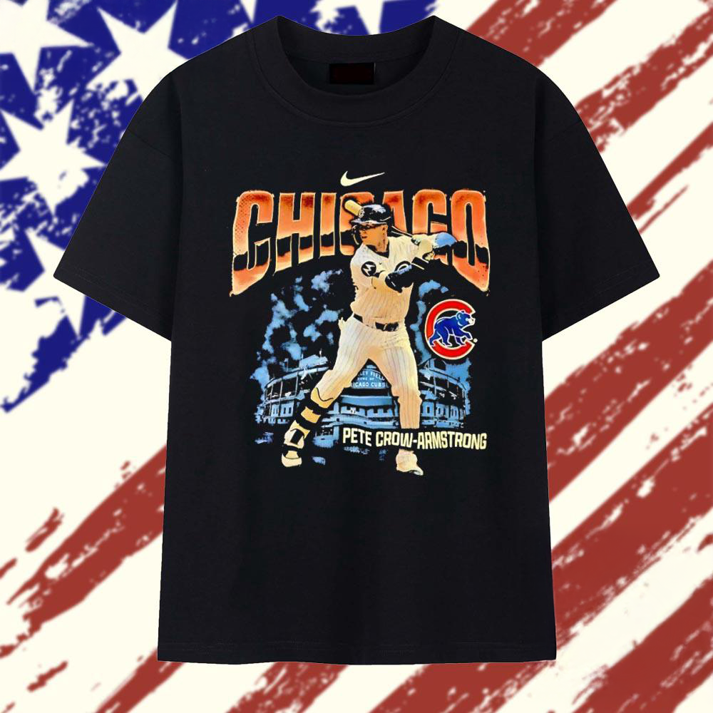 Chicago Cubs Pete Crow Armstrong Wrigley Field Vintage T Shirt