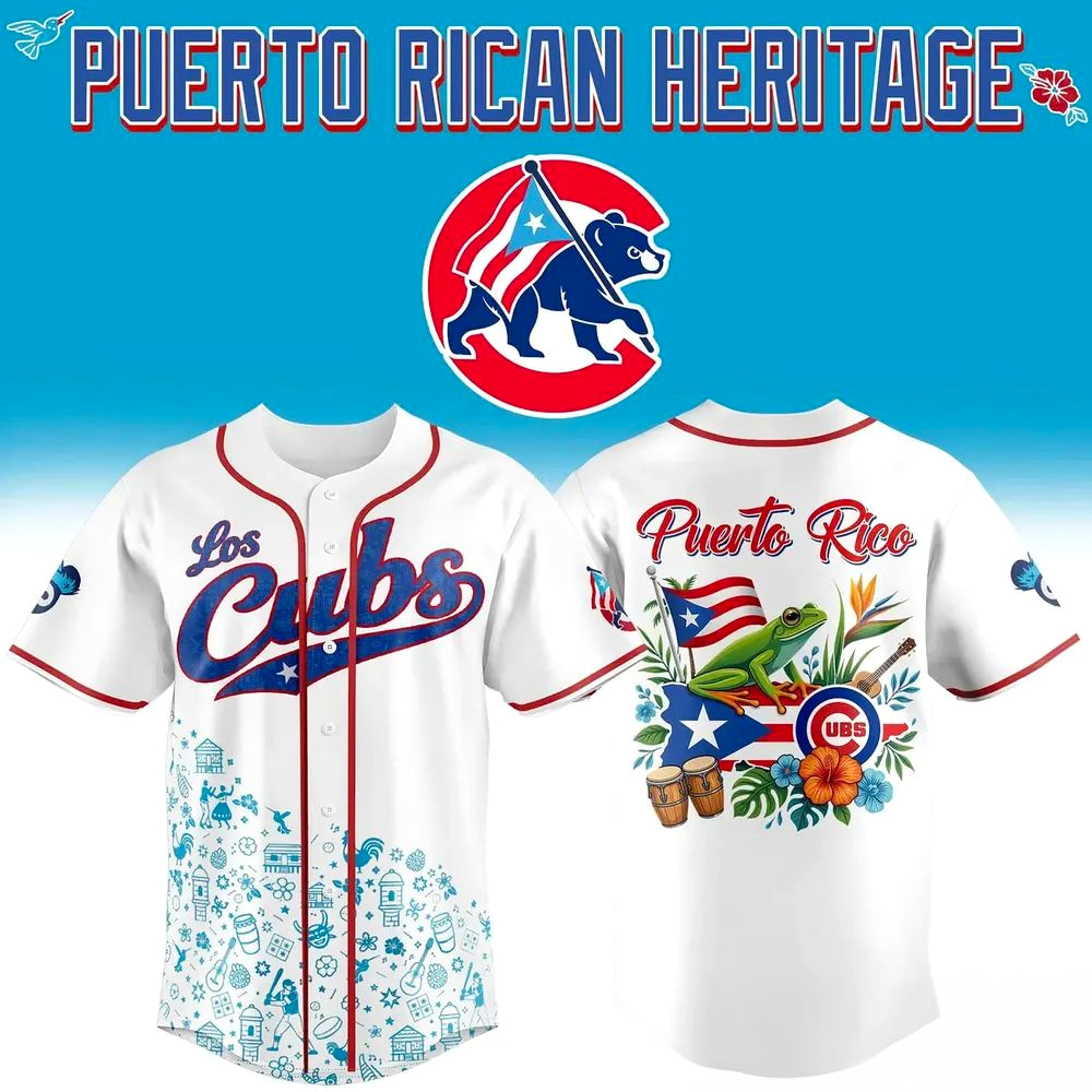Chicago Cubs Puerto Rican Heritage 2026 Jersey