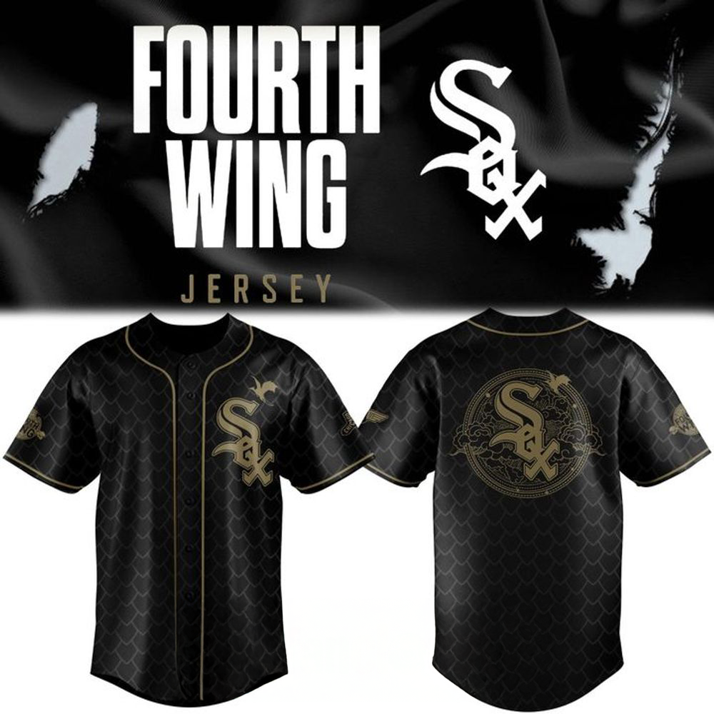 Chicago White Sox x Fourth Wing Night 2026 Baseball Jersey