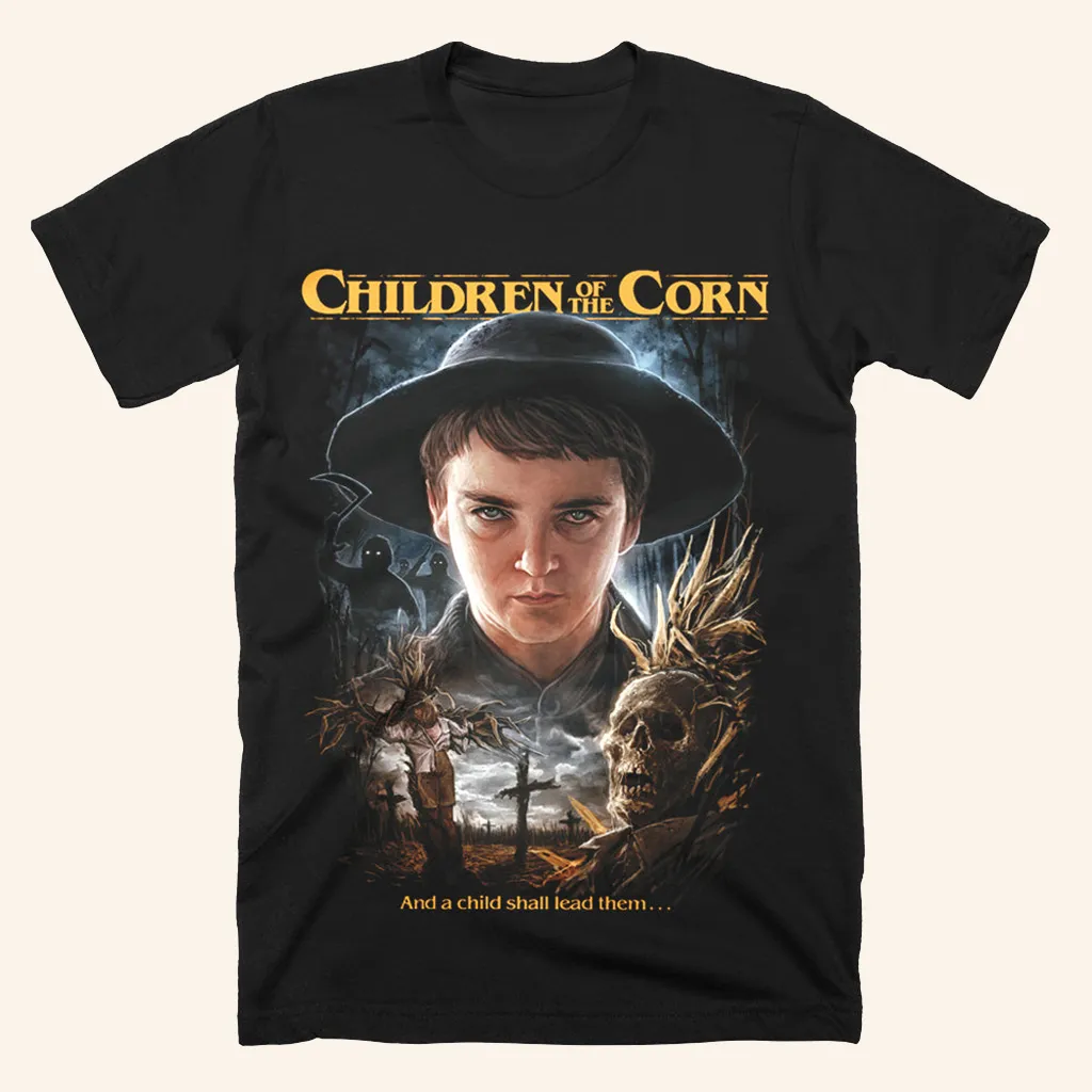 Children Of The Corn Lead Them TShirt Halloween Shirt Best Gifts For Dad