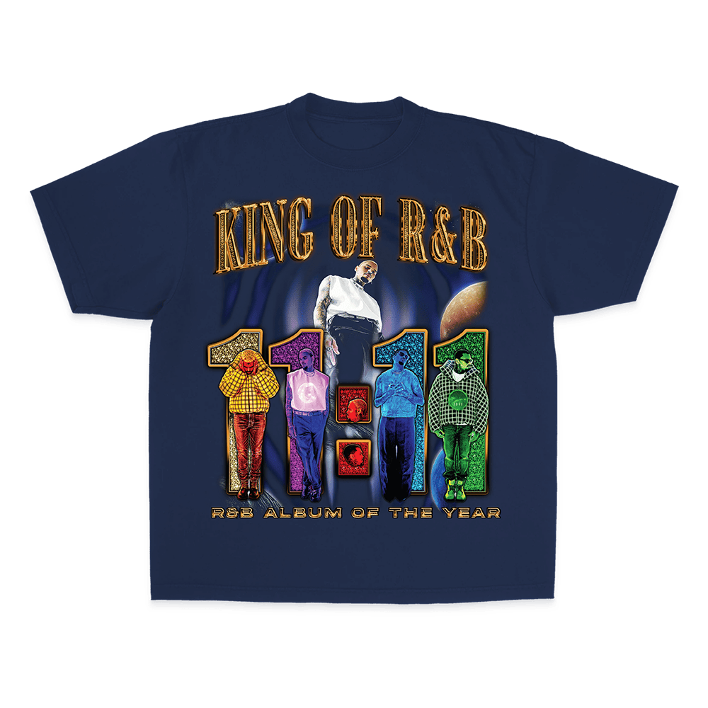 Chris Brown Merch Chris Brown King Of R And B Album Of The Year TShirt Music Fans Gifts