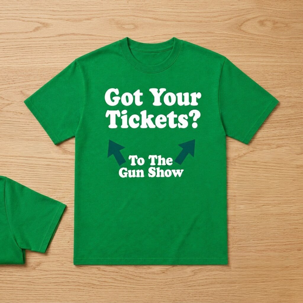 Chris Pontius Got Your Tickets To The Gun Show T Shirt Funny Comedy Graphic Tee Retro Jackass Fan Gift for Men Women Youth Apparel