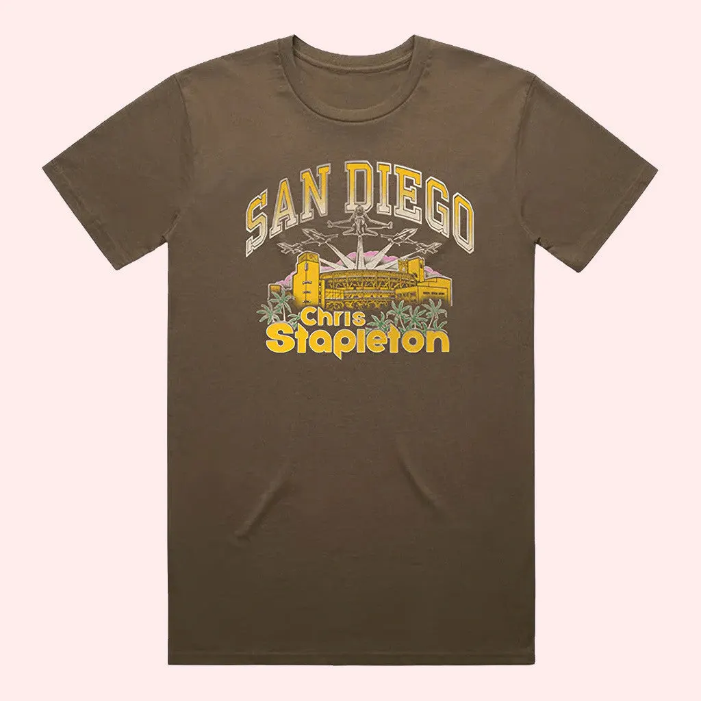 Chris Stapleton Merch San Diego Event TShirt Gifts For Dudes