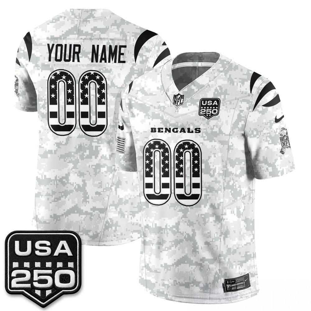 Cincinnati Bengals 2026 Salute To Service Custom Stitched Football Jersey Fanwear 1 - Unicasport Cincinnati Bengals 2026 Salute To Service Custom Stitched Football Jersey Fanwear