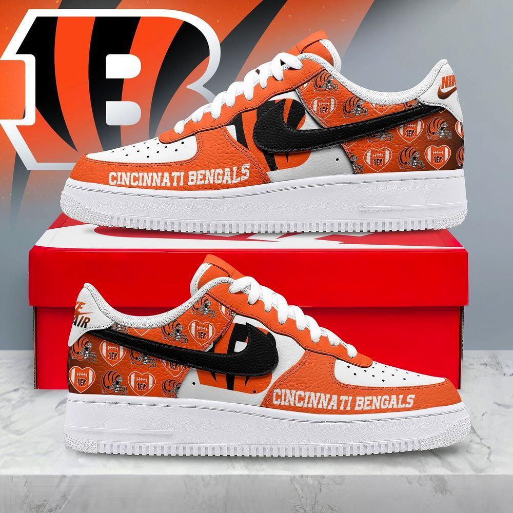 Cincinnati Bengals Premium Edition Classic Design 2026 Shoes