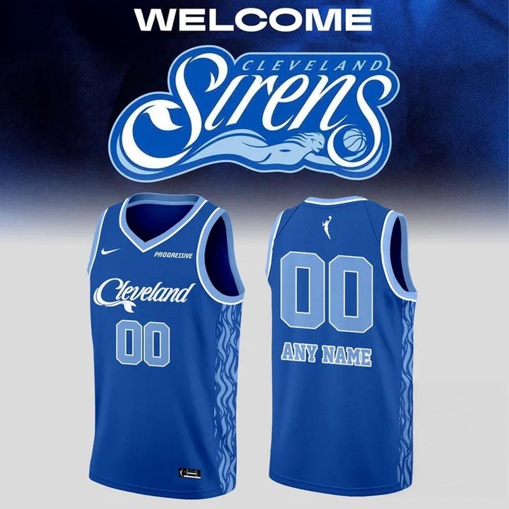 Cleveland Sirens Primary Logo 2026 Personalized Basketball Jersey Fan Apparel 1 - Unicasport Cleveland Sirens Primary Logo 2026 Personalized Basketball Jersey Fan Apparel