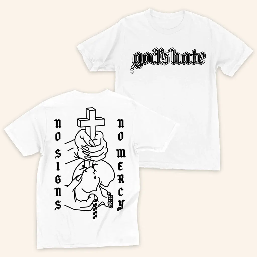 Closed Casket Activities Merch Gods Hate No Signs No Mercy TShirt Friends Gifts