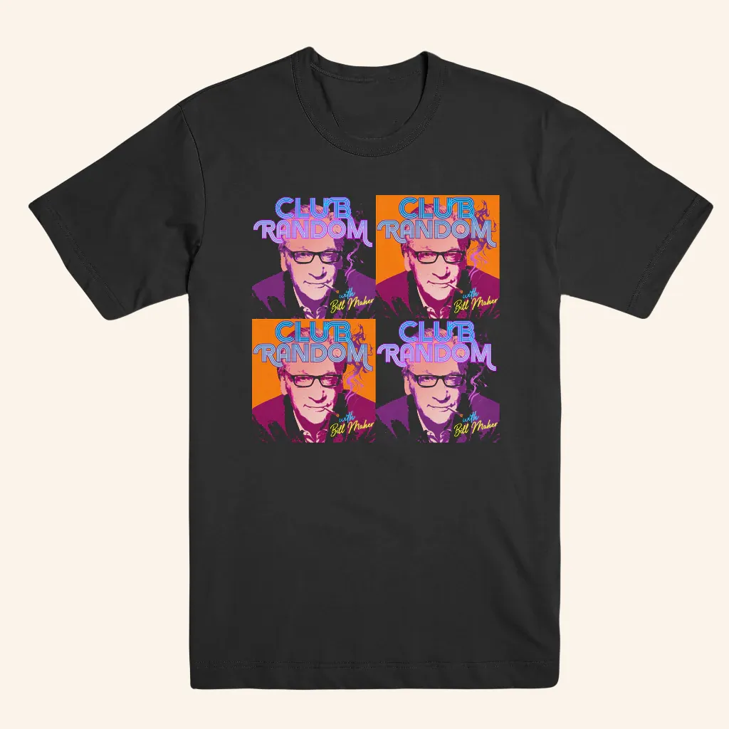 Club Random Merch Quad TShirt Dad Christmas Gifts