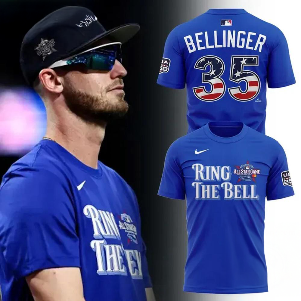 Cody Bellinger New York Yankees 2026 MLB All Star Game MVP Ring The Bell Royal Blue 3D Shirt