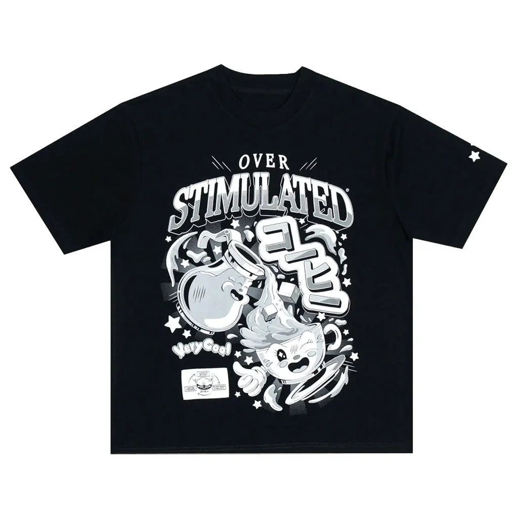 Cold Ones Merch Overstimulated TShirt Gifts For Dudes