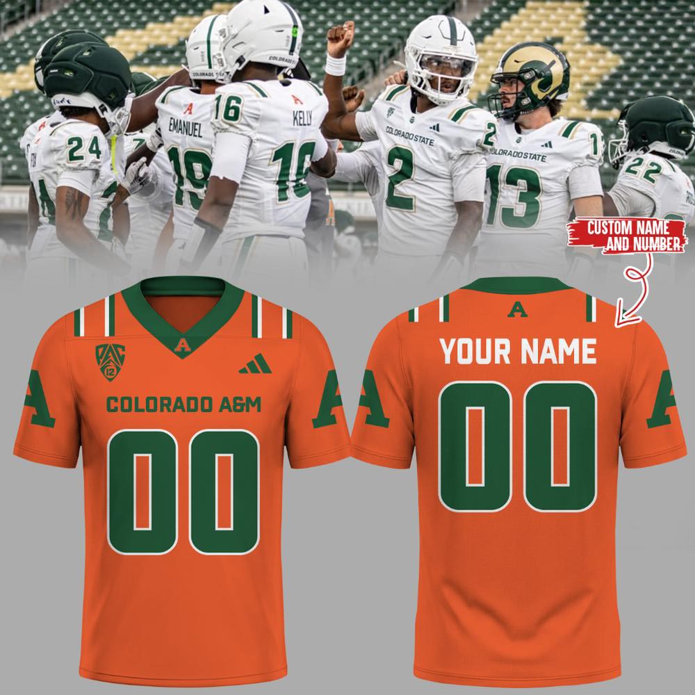 Colorado State Rams New Threads Collection Custom Football Jersey NCAA Fan Edition 1 - Unicasport Colorado State Rams New Threads Collection Custom Football Jersey NCAA Fan Edition