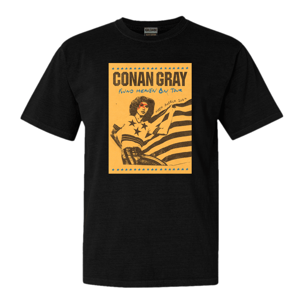 Conan Gray Merch Conan Gray Las Vegas Found Heaven On Tour TShirt Gifts For Fans Gift for Dad