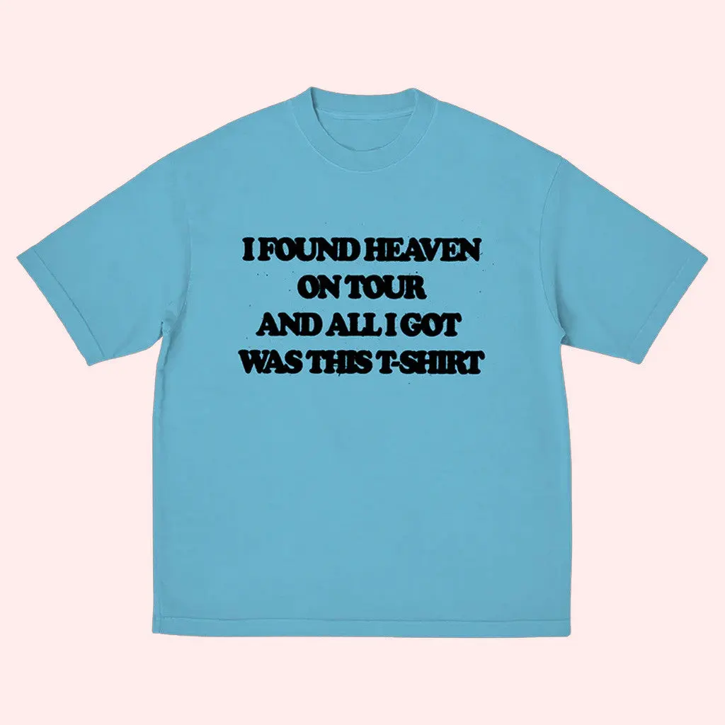 Conan Gray Merch I Found Heaven On Tour TShirt Gifts For Girlfriend
