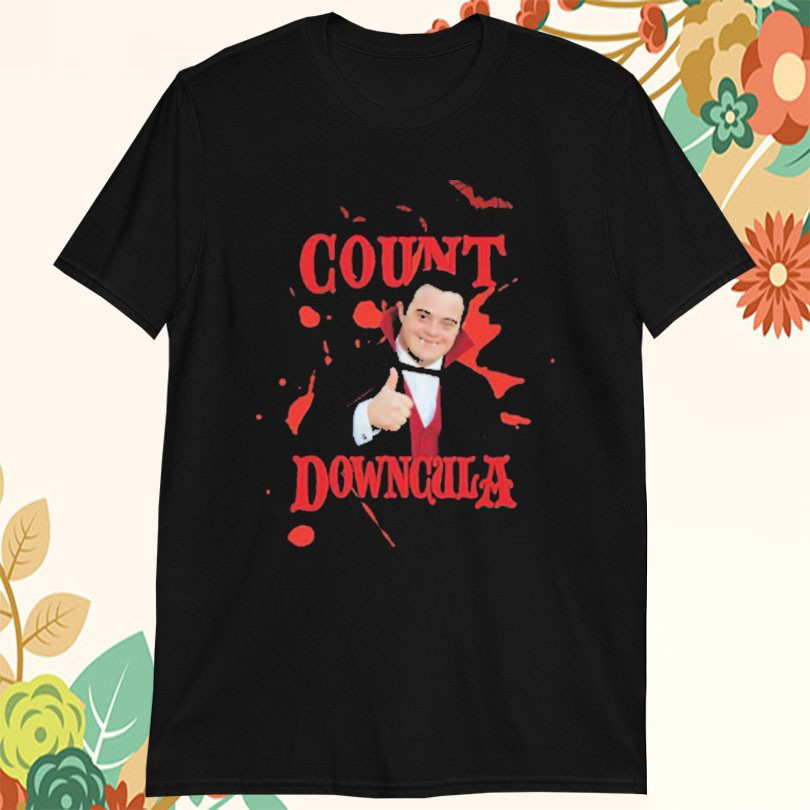 Count Downcula Dracula Vampire Halloween Tshirts