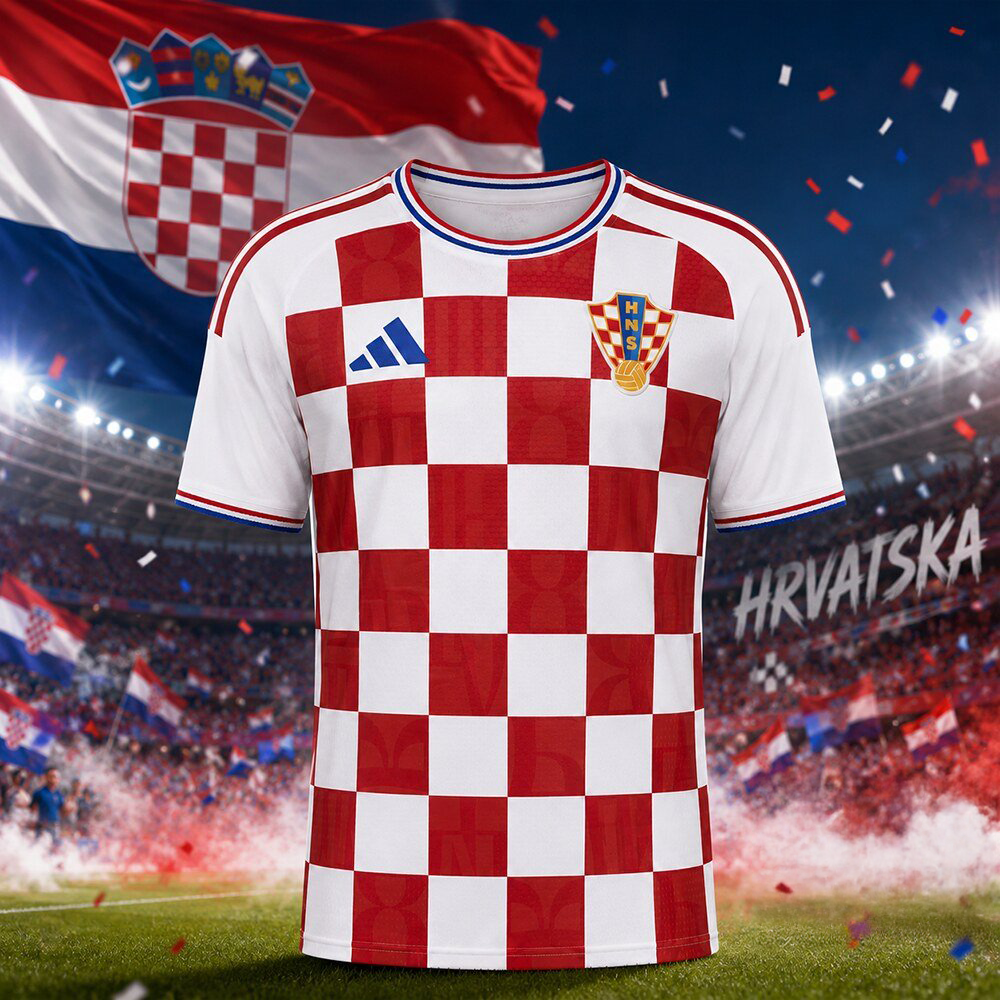 Croatia 2026 2027 Adidas Home Soccer Jersey Collection