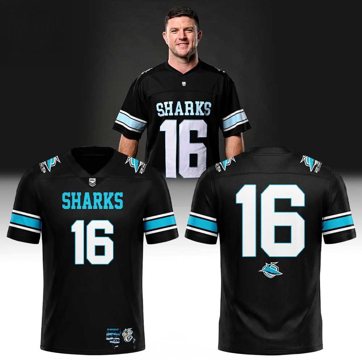Cronulla Sutherland Sharks 10th Anniversary Range 2026 Personalized Football Jersey Commemorative Edition 1 - Unicasport Cronulla Sutherland Sharks 10th Anniversary Range 2026 Personalized Football Jersey Commemorative Edition