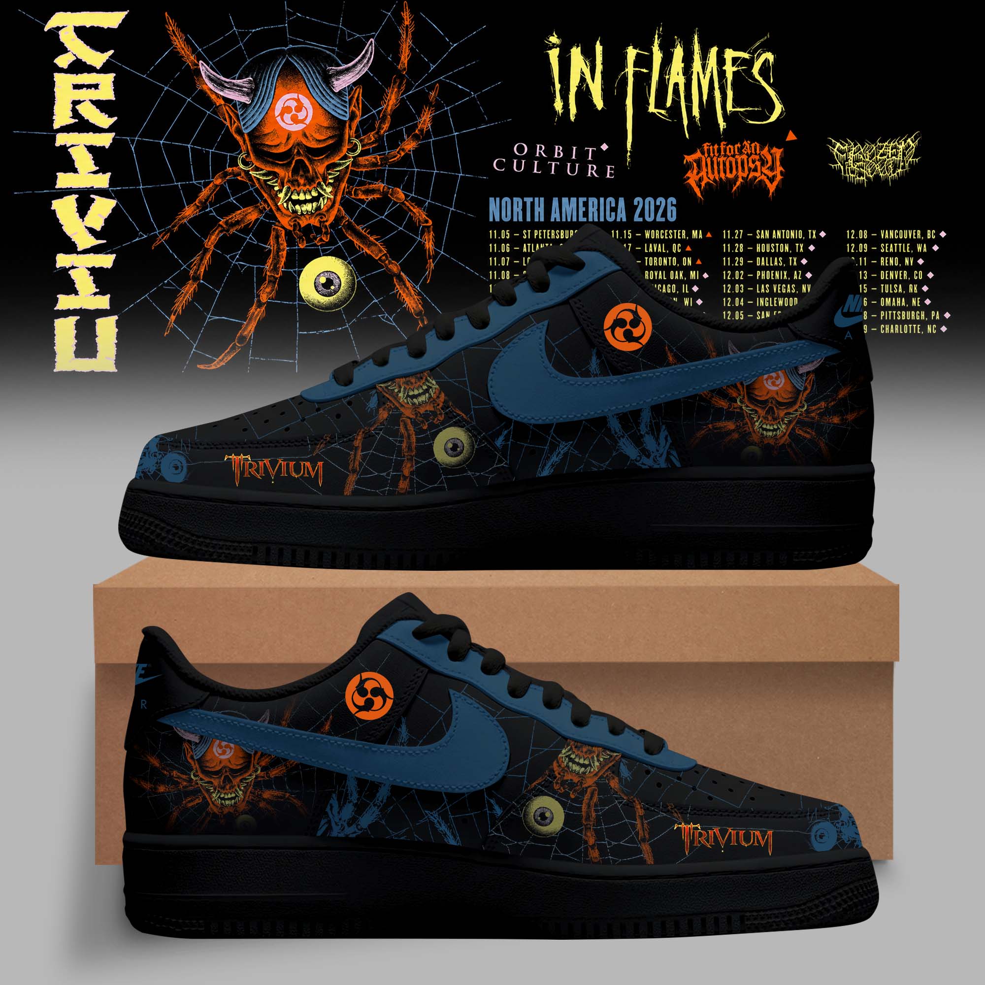 Crown In The Grave World Tour 2026 Edition Running Shoes Premium Edition