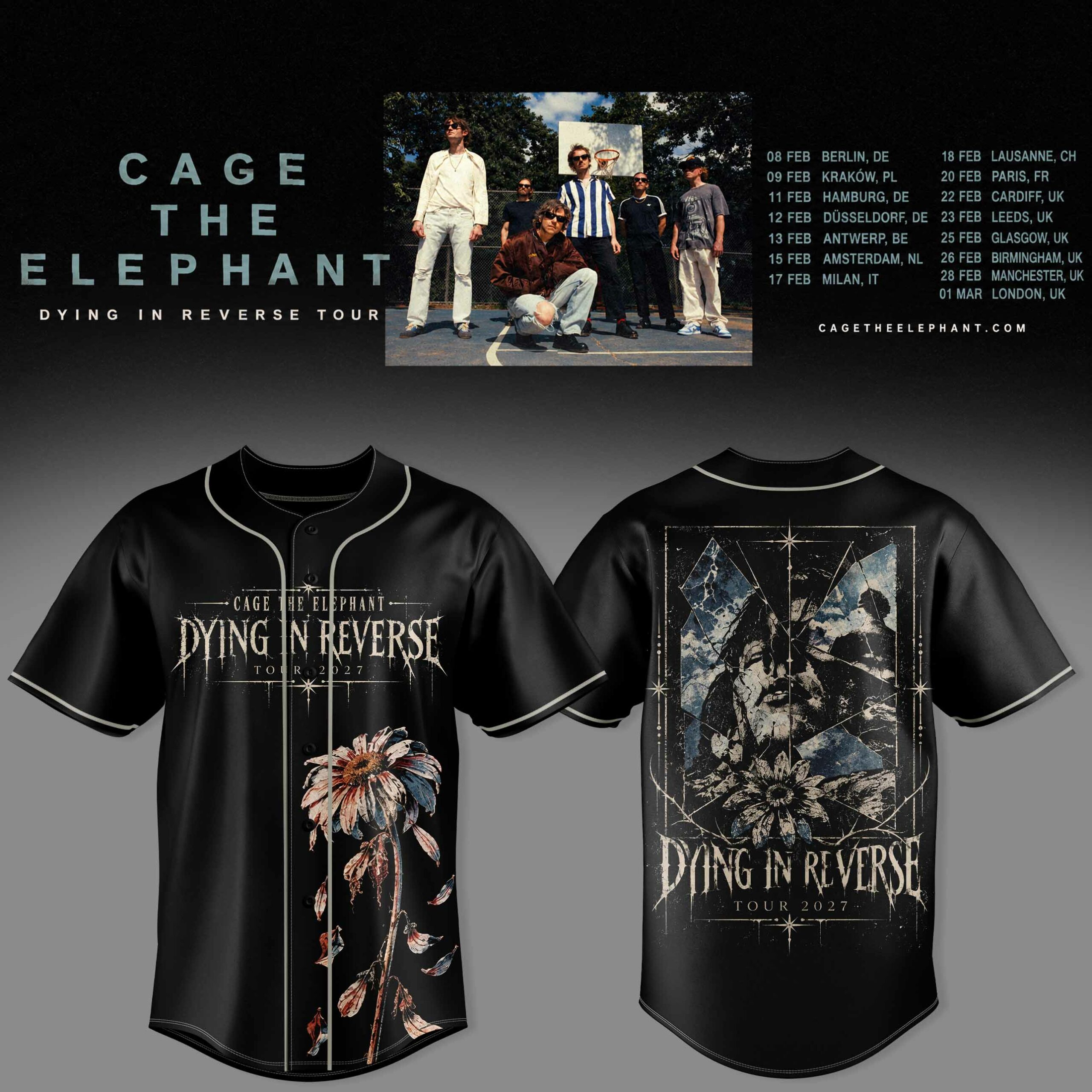 Cte Dying In Reverse Tour 2027 Jersey Concert Tour Athletic Music Fan Wear 1 - Unicasport Cte Dying In Reverse Tour 2027 Jersey Concert Tour Athletic Music Fan Wear