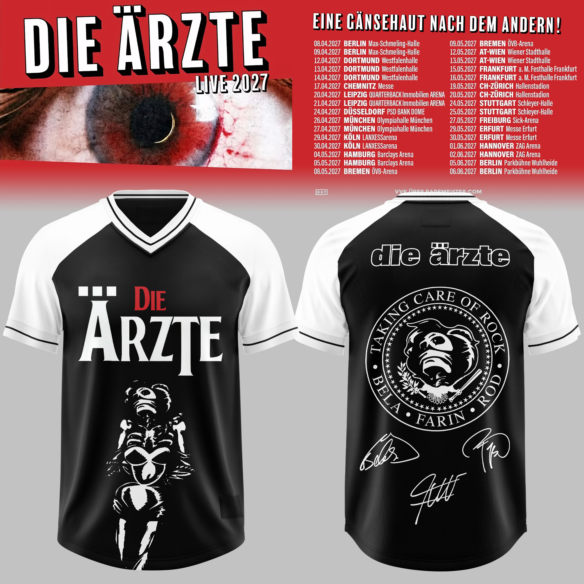 D Arzt Live 2027 3D All Over Print Football Jersey Concert Fan Apparel 2 - Unicasport D Arzt Live 2027 3D All Over Print Football Jersey Concert Fan Apparel