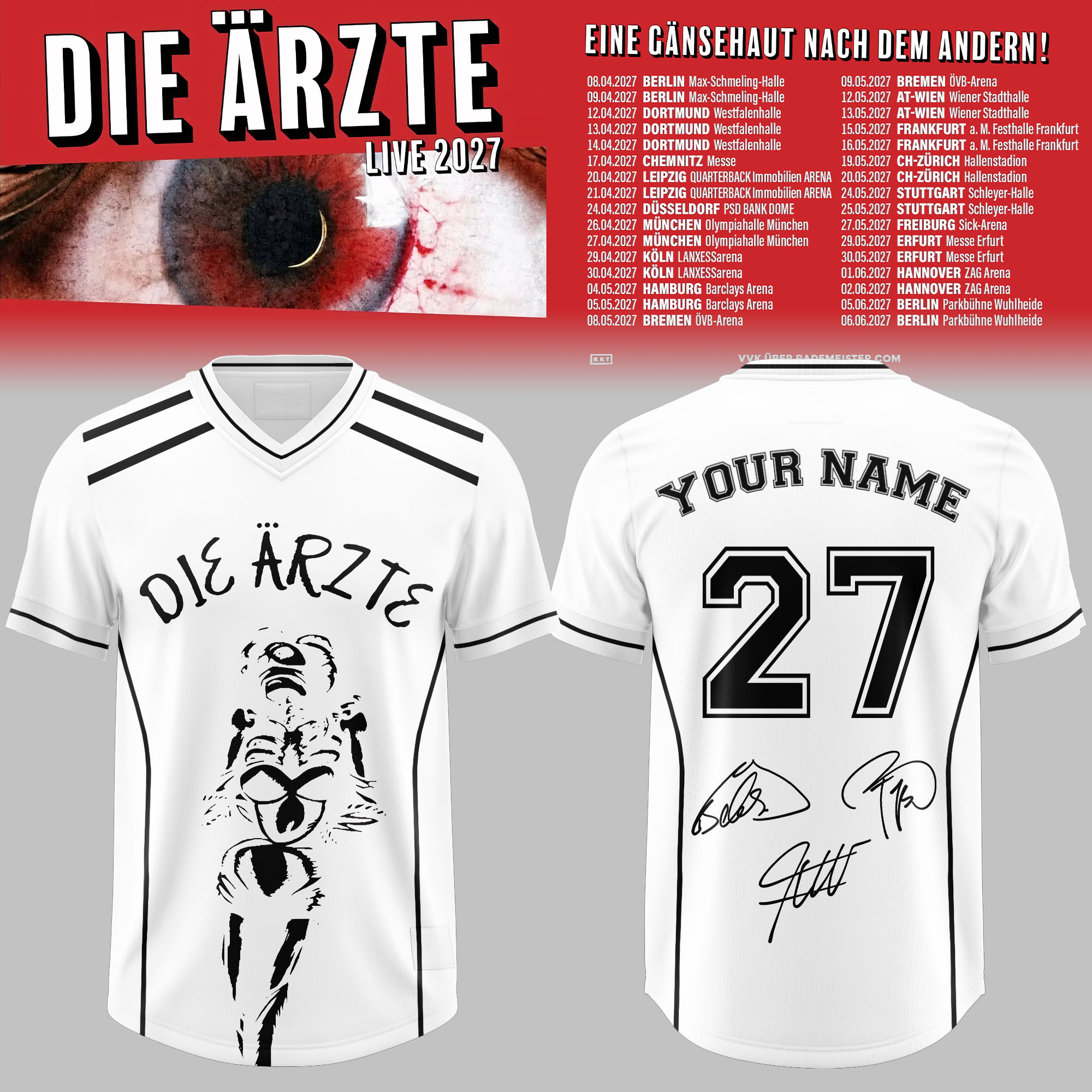 D Arzt Live 2027 Custom Name All Over Print Football Jersey Music Fanwear 1 - Unicasport D Arzt Live 2027 Custom Name All Over Print Football Jersey Music Fanwear