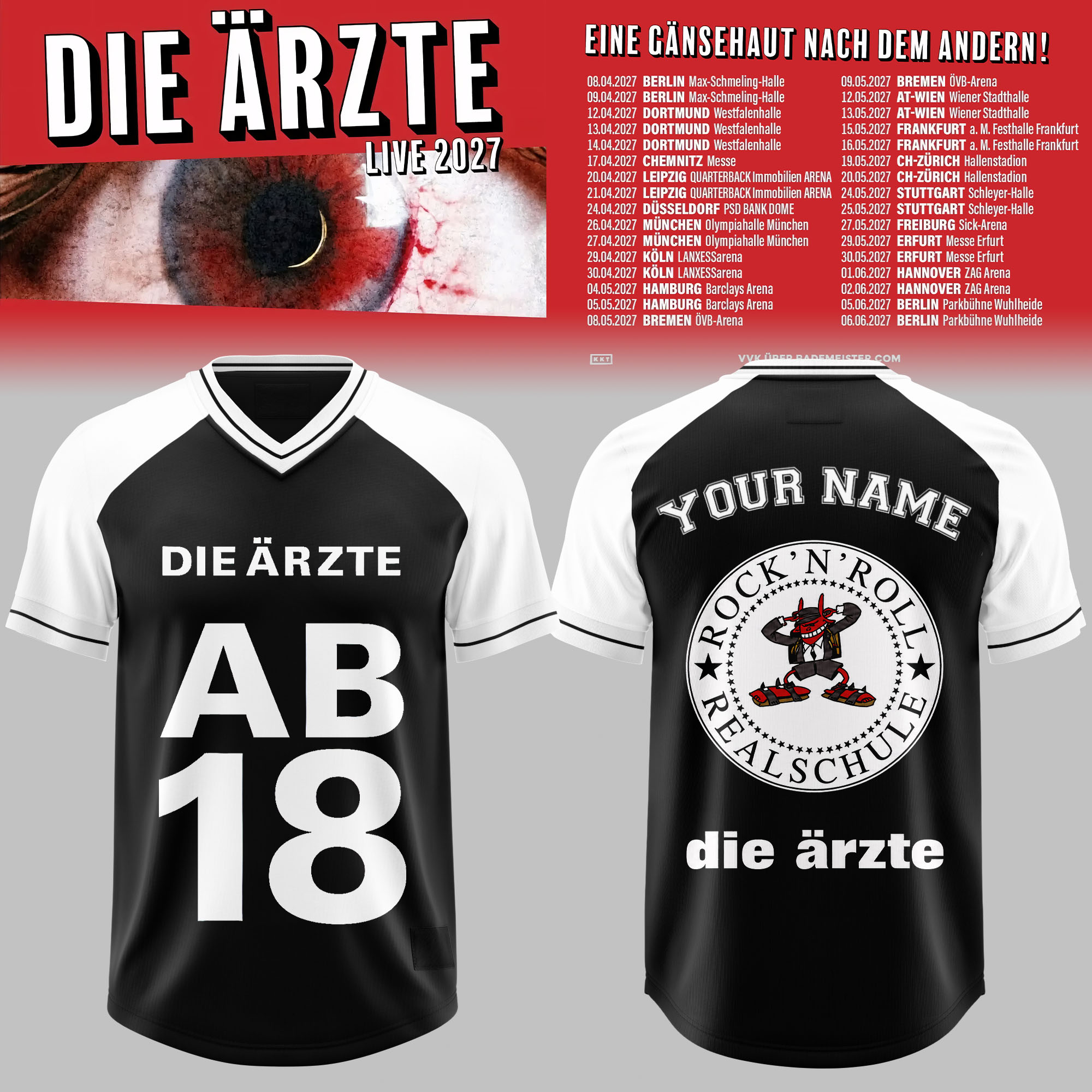 D Arzt Live 2027 Personalized 3D Football Jersey Music Concert Fan Apparel 2 - Unicasport D Arzt Live 2027 Personalized 3D Football Jersey Music Concert Fan Apparel