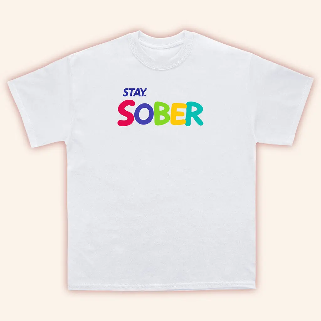 DAydrian Harding Merch Gameboy White TShirt Stay Sober Merch Gifts For Friends