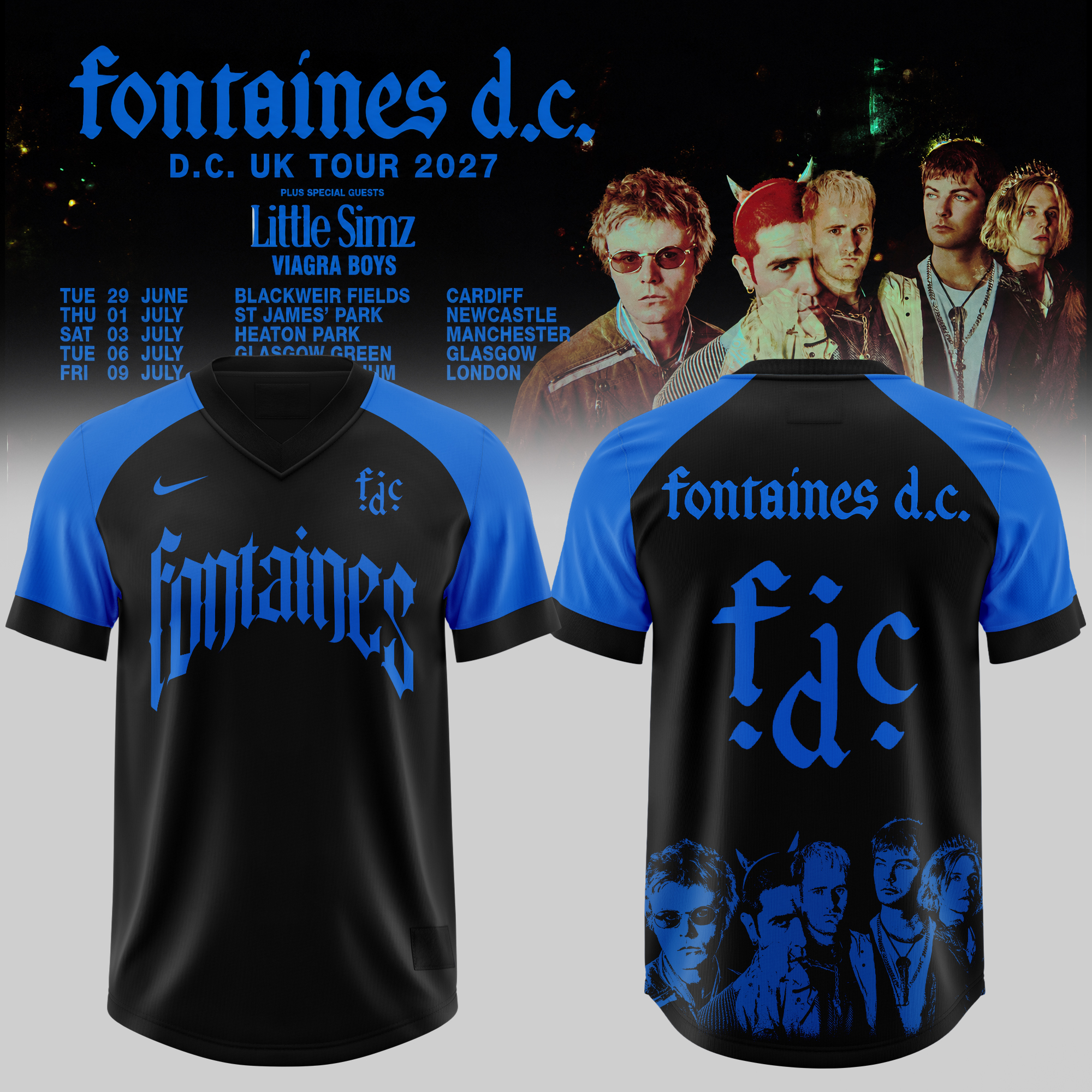 DC UK Tour 2027 Jersey Limited Edition Concert Apparel 1 - Unicasport DC UK Tour 2027 Jersey Limited Edition Concert Apparel