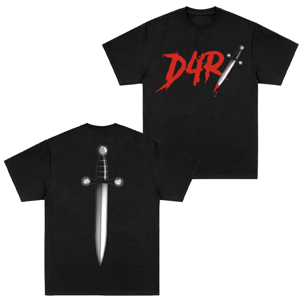 DDG Merch D4R Black TShirt Fathers Day Present Ideas