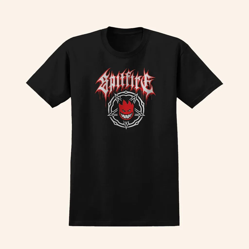 DLX Skateshop Merch Spitfire Pentagram Drip TShirt Cool Christmas Gifts For Guys