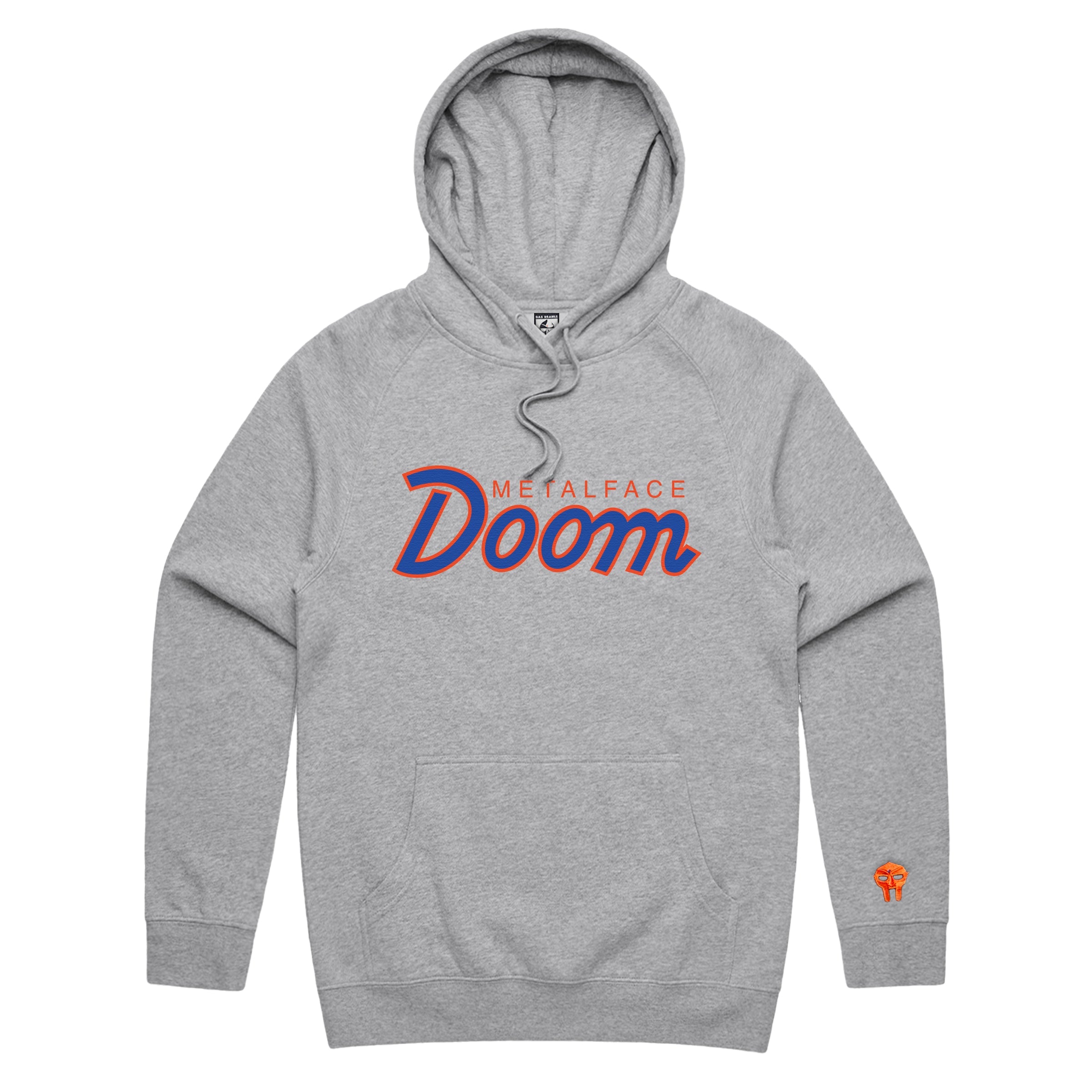 Script Doomsday DOOMSDAY 2025 Retro Script Hoodie - Heather Gray Hihoboken Store
