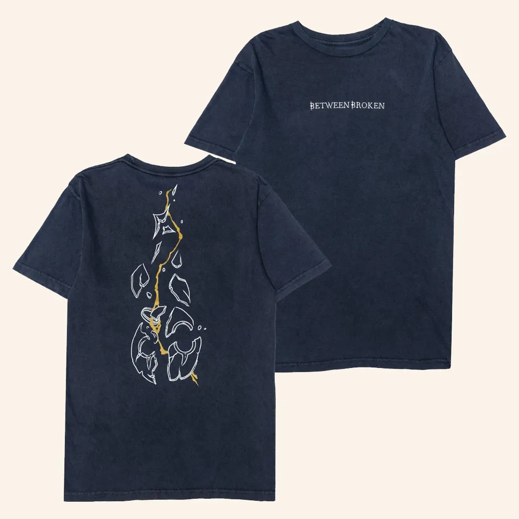 Dabin Merch Between Broken Vintage Wash TShirt Christmas Gifts For DJ Lovers