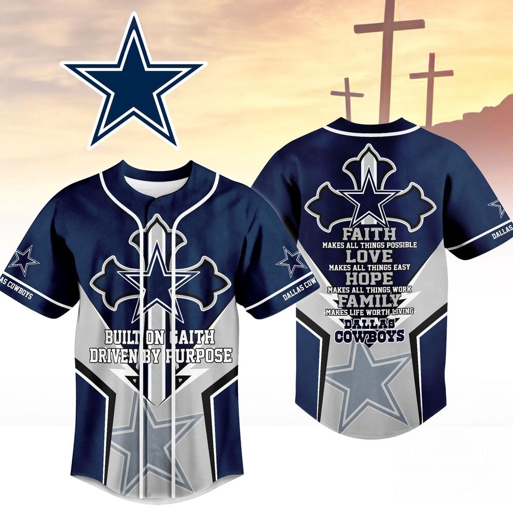 Dallas Cowboys Blessed Beyond The Score Baseball Jersey Football Faith Fan Edition 2 - Unicasport Dallas Cowboys Blessed Beyond The Score Baseball Jersey Football Faith Fan Edition