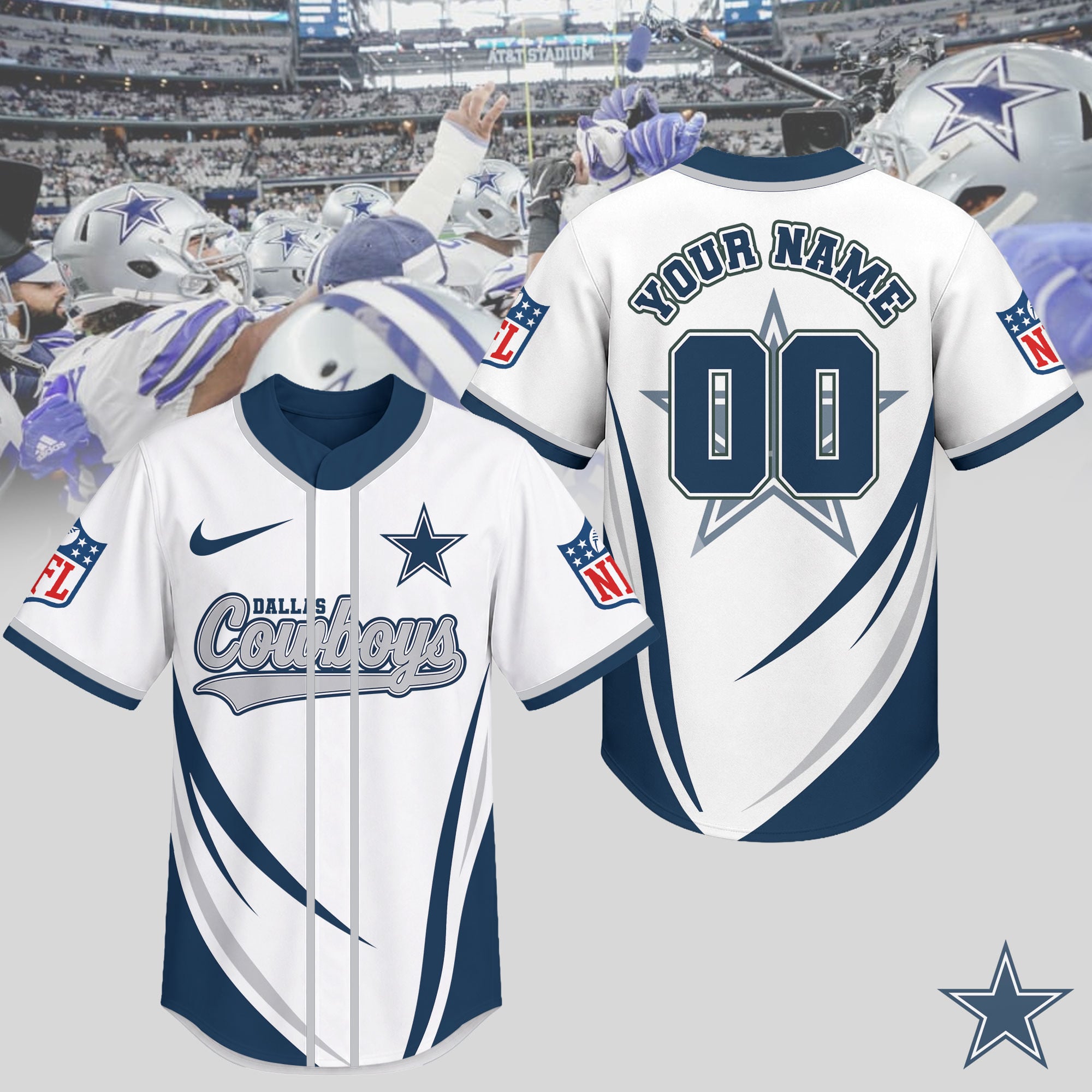 Dallas Cowboys Premium NFL Game Day Ready Jersey