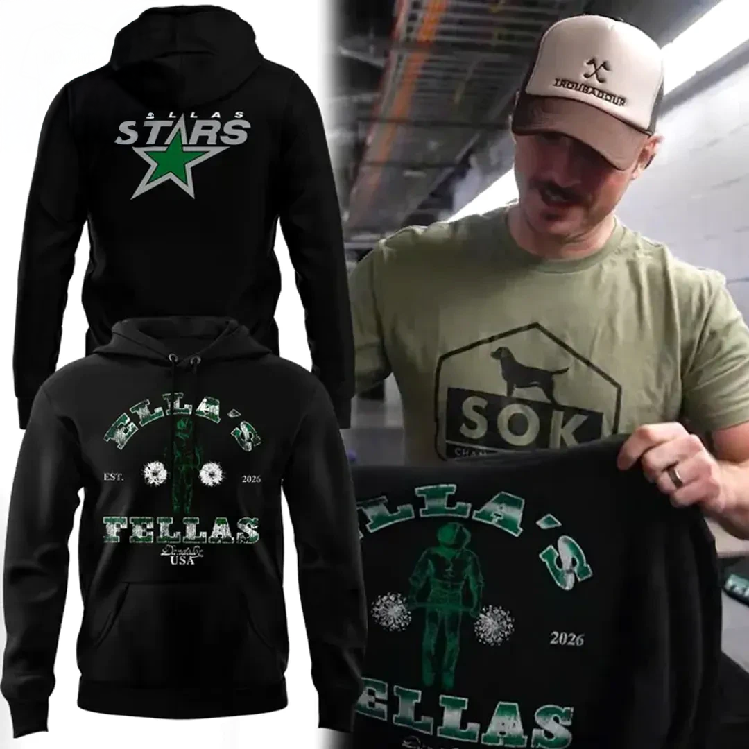 Dallas Stars Ellas Fellas 2026 Edition Hoodie