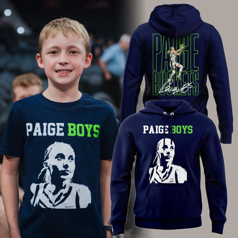 Dallas Wings Paige Bueckers Navy Limited Edition Premium Fan Hoodie